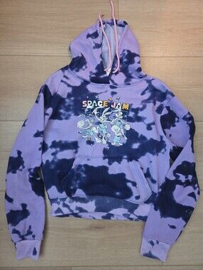 Space Jam Bugs Bunny Hoodie Space Jam RARE Purple Tie Dye